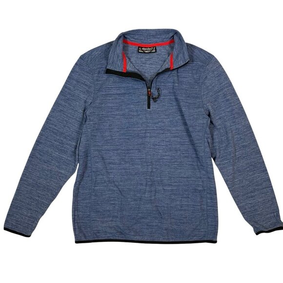 Avalanche Blue Quarter Zip Pullover Soft Warm Outdoor Layer Large Men’s - Picture 1 of 4